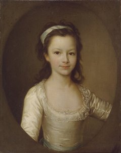 Porträt der Gräfin Jekaterina Artemjewna Woronzowa 1780-1836 als Kind, Ende der 1780er Jahre