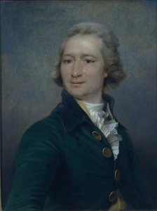 Porträt des Dichters Ivan Ivanovich Dmitriev 1760-1837