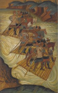 Den Fluss überqueren von Dmitri Semyonovich Stelletsky