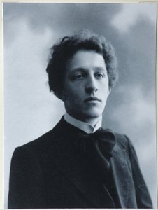 Porträt des Dichters Alexander Blok 1880-1921, 1907