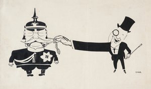 Kapitalismus und deutscher Militarismus sind große Freunde, 1920-1925 von Dmitriy Stakhievich Moor
