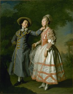 Porträt von Katharina Khruscheva und Prinzessin Katharina Khovanskaya