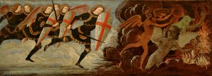 St. Michael und die Engel im Krieg mit dem Teufel