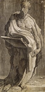 Ein Apostel von Domenico di Pace Beccafumi  