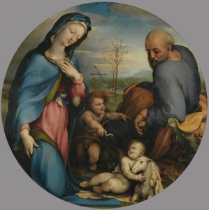 Die Heilige Familie mit dem Johannesknaben