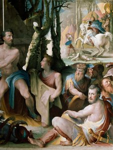 Friesland: Das Opfer des Kodros, König von Athen, Detail