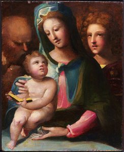 Heilige Familie von Domenico Beccafumi
