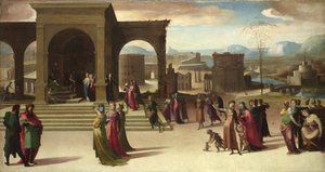 Die Geschichte von Papirius von Domenico di Pace Beccafumi  