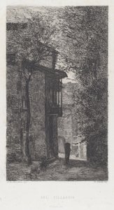 Im Dorf von Domenico Casella, after Serafin de Avendano