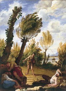 Das Gleichnis vom Weizen und Unkraut von Domenico Fetti or Feti
