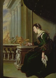Artemisia trauert um Mausolos von Domenico Fetti or Feti