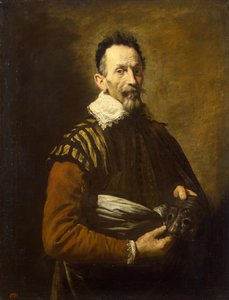 Porträt eines Schauspielers, 1620-1622 von Domenico Fetti or Feti