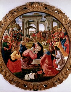 Anbetung der Könige von Domenico Ghirlandaio