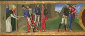 Legende der Heiligen Justus und Clemens von Volterra, ca. 1479 von Domenico Ghirlandaio