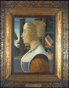 Porträt einer Frau, ca. 1490 von Domenico Ghirlandaio