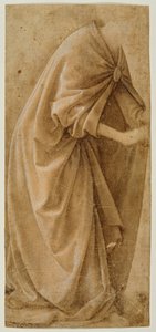 Studie von Draperie von Domenico Ghirlandaio
