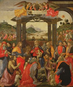 Die Anbetung der Könige, 1488