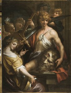 Der Triumph Davids von Domenico I Piola