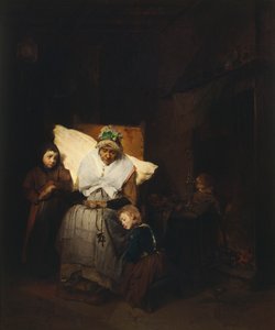 Der Rosenkranz von Domenico Induno