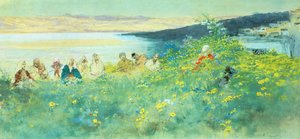 Frohe Botschaft von Domenico Morelli