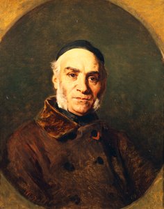 Porträt von Giacinto Gigante von Domenico Morelli