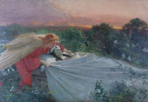 Der Todesengel von Domenico Morelli