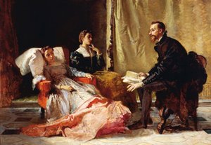 Torquato Tasso liest Eleonora d