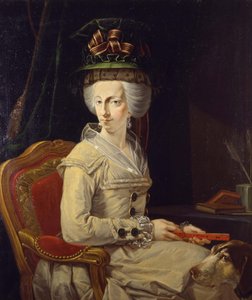 Porträt von Maria Amalia von Österreich 1746-1804, Herzogin von Parma von Domenico Muzzi