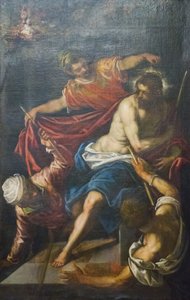 Christus mit Dornenkrone, ca. 1590 von Domenico Robusti Tintoretto