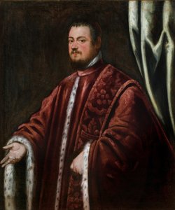 Porträt von Nicolo Da Ponte von Domenico Robusti Tintoretto