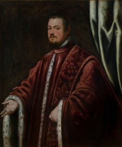 Porträt von Nicolò da Ponte von Domenico Robusti Tintoretto