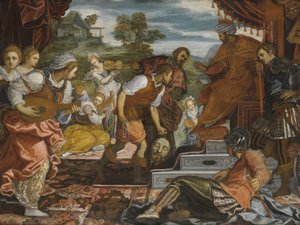 Der Triumph Davids von Domenico Robusti Tintoretto