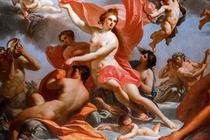 Triumph der Galatea 1778-1780, Fresko