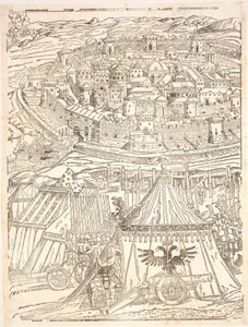 Einnahme von Goleta in Tunis durch Karl V. von Domenico dei Franceschi