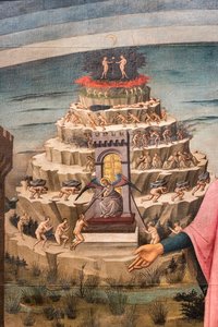 Dante Alighieris Göttliche Komödie, Detail des Läuterungsbergs
