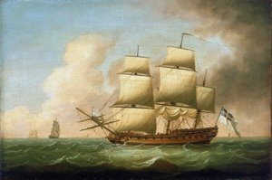 Britische Fregatte von Dominic Serres