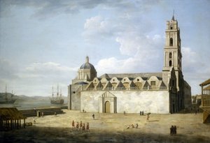 Kathedrale von Havanna (Kuba), August und September 1762 von Dominic Serres