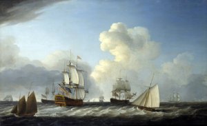 Das zweite Klasse Schiff der britischen Royal Navy, 98 Kanonen, war die 