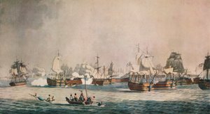Trafalgar, ca. 1806 von Dominic Serres