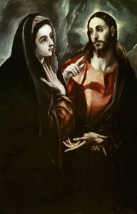 Christus verabschiedet sich von seiner Mutter