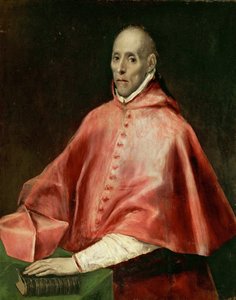 Porträt von Kardinal Juan Pardo de Tavera, 1609 von Dominico El Greco