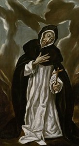 Heiliger Dominikus, ca. 1610 von Dominico El Greco