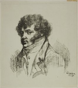 Porträt von Brunet, Drucker
