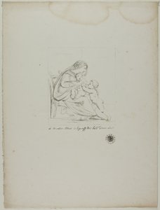 Sitzende Jungfrau von Dominique Vivant Denon