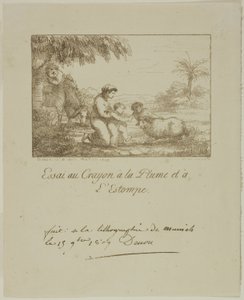 Die Heilige Familie von Dominique Vivant Denon