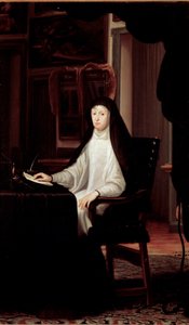 Porträt von Königin Maria Anna von Österreich, Witwe von Don Juan Carreno de Miranda
