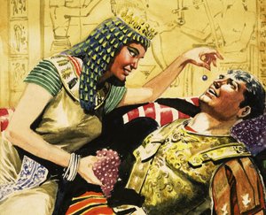 Kleopatra und Caesar