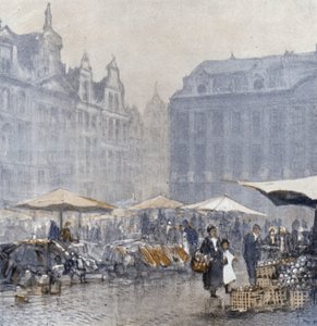 Brüssel am frühen Morgen von Donald (after) Maxwell