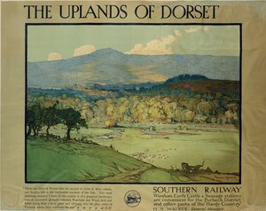 Die Höhen von Dorset, ca. 1924 von Donald (after) Maxwell
