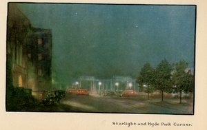 Sternenlicht und Hyde Park Corner, aus 